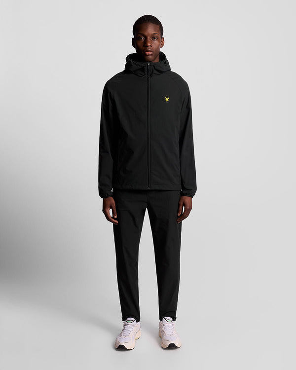 lyle & scott Sports Hooded Track Jacket Jet Black