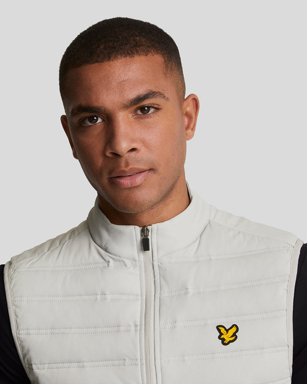 Lyle & Scott Sports Hybrid Double Baffle Gilet