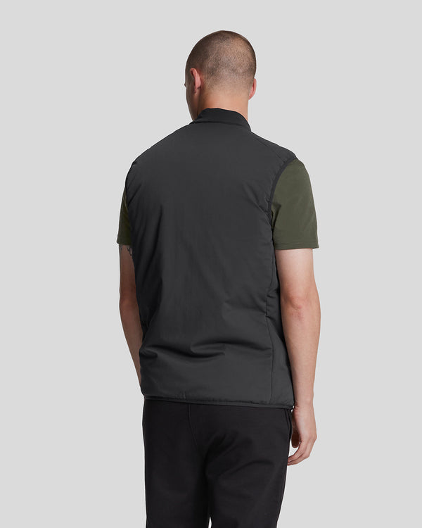 Lyle & Scott Sports Hybrid Double Baffle Gilet