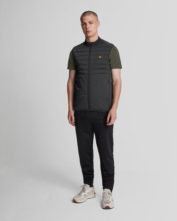 lyle & scott Sports Hybrid Double Baffle Gilet