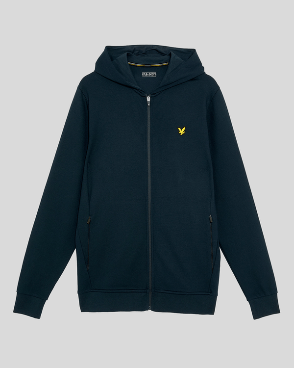 Lyle & Scott Sports Lightweight Zip Hoodie Dark Navy