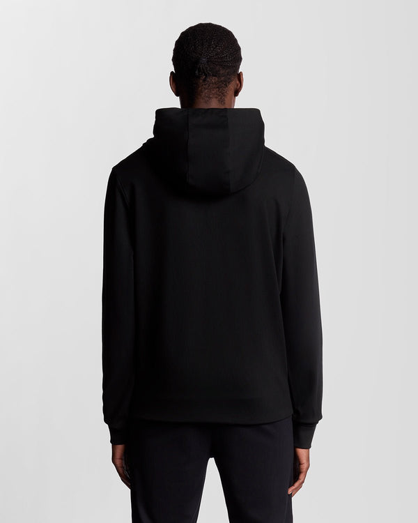Lyle & Scott Sports Lightweight Zip Hoodie Jet Black