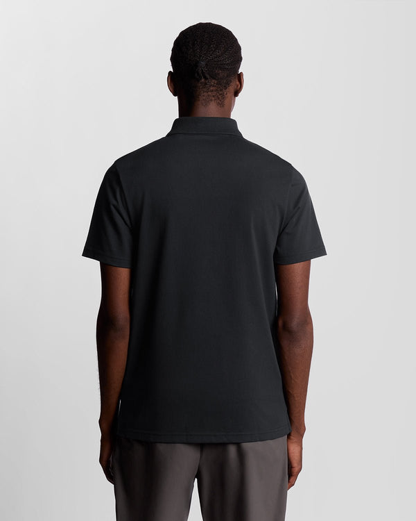 Lyle & Scott Sports Polo Shirt Jet Black