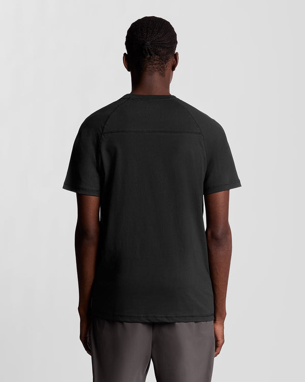 Lyle & Scott Sports Raglan T-Shirt Jet Black