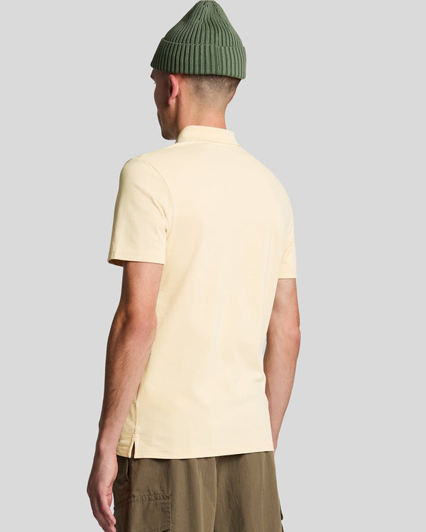 Lyle & Scott Sports Short Sleeve Polo Shirt Sesame