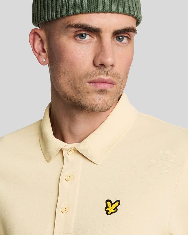 Lyle & Scott Sports Short Sleeve Polo Shirt Sesame
