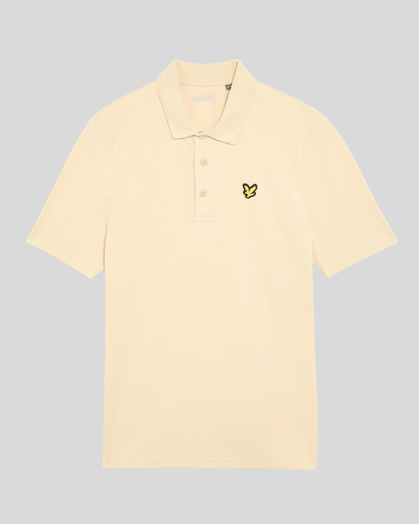 Lyle & Scott Sports Short Sleeve Polo Shirt Sesame