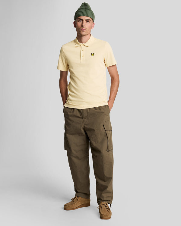 lyle & scott Sports Short Sleeve Polo Shirt Sesame