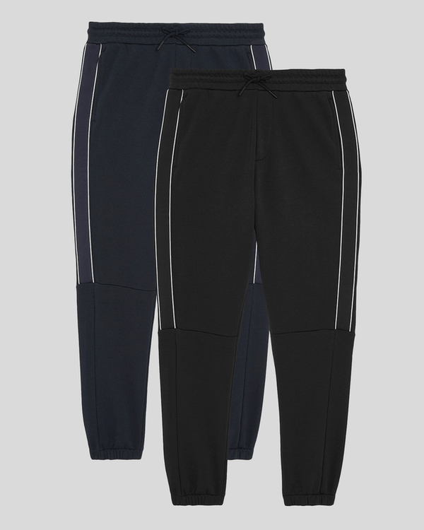 Lyle & Scott Sports Tape Joggers Dark Navy