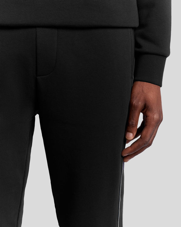 Lyle & Scott Sports Tape Joggers Jet Black