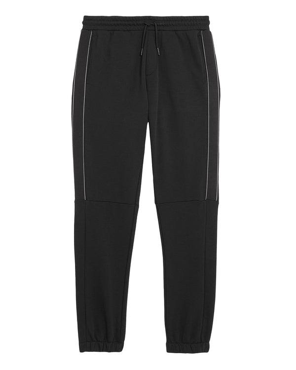 Lyle & Scott Sports Tape Joggers Jet Black