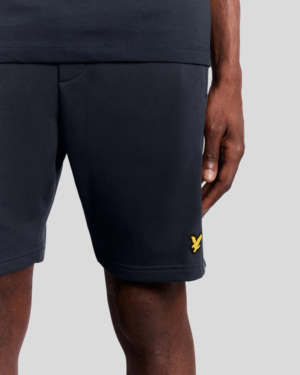 Lyle & Scott Sports Tape Sweat Shorts Dark Navy