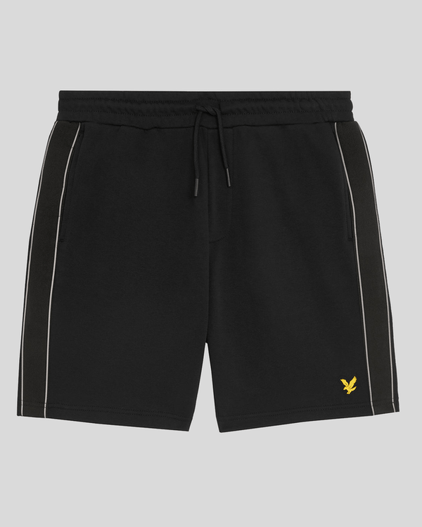Lyle & Scott Sports Tape Sweat Shorts Jet Black
