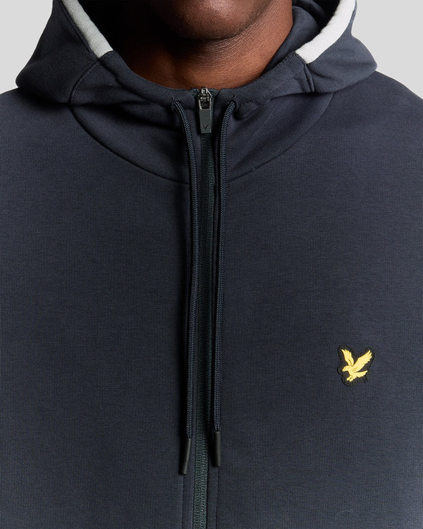 Lyle & Scott Sports Tape Track Jacket Dark Navy