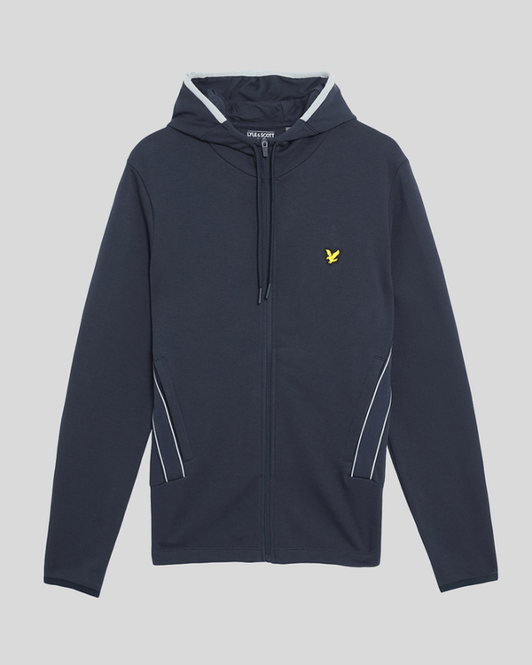 Lyle & Scott Sports Tape Track Jacket Dark Navy