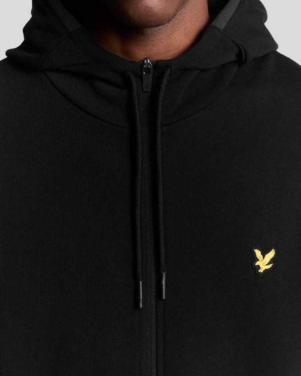 Lyle & Scott Sports Tape Track Jacket Jet Black