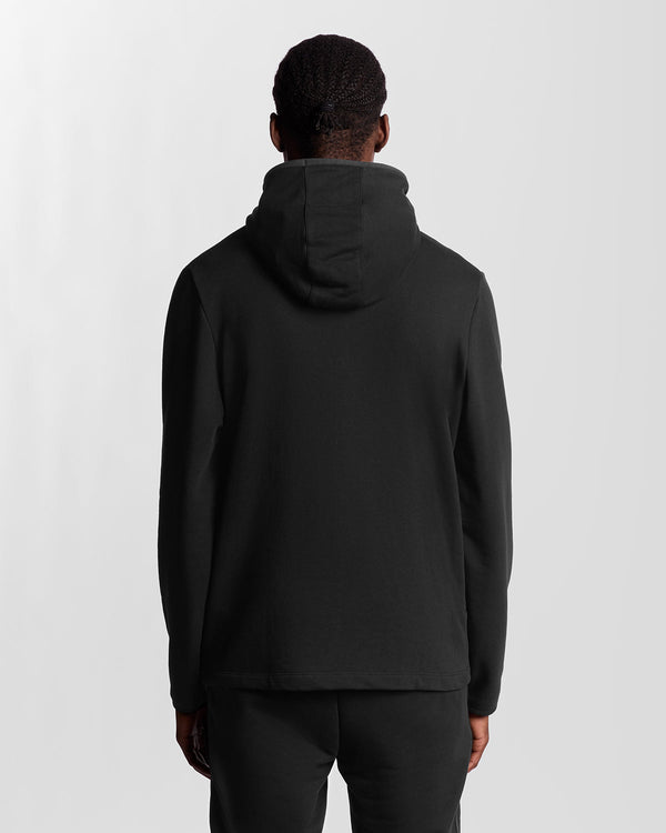 Lyle & Scott Sports Tape Track Jacket Jet Black