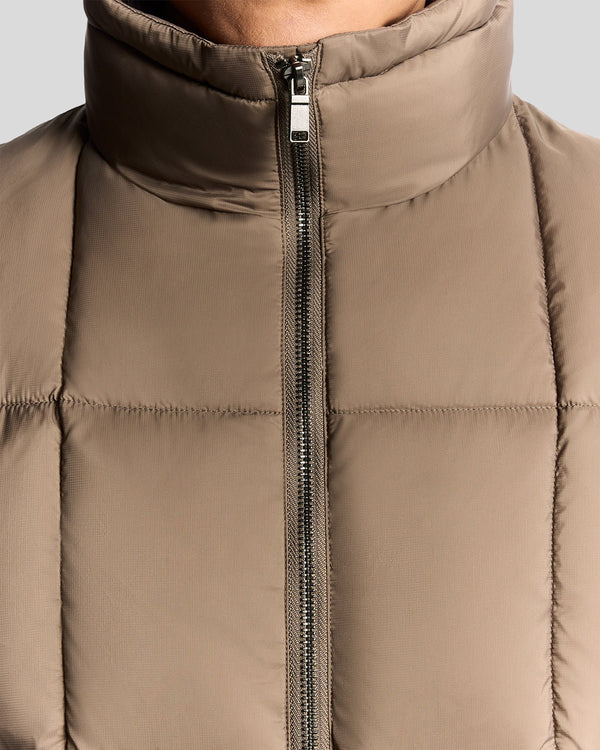 Lyle & Scott Square Cocoon Puffer Gilet Falcon