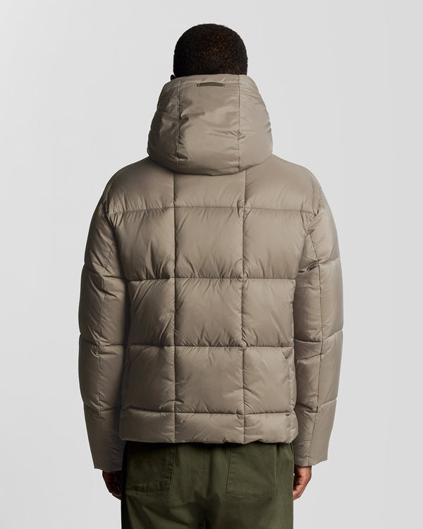 Lyle & Scott Square Cocoon Puffer Jacket Falcon
