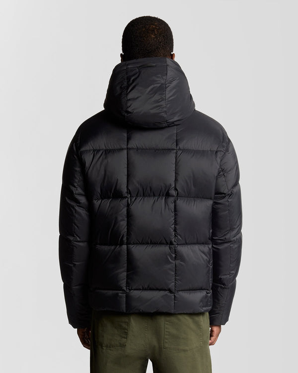 Lyle & Scott Square Cocoon Puffer Jacket Lacquer