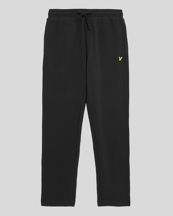 Lyle & Scott Straight Leg Cotton Jogger Jet Black