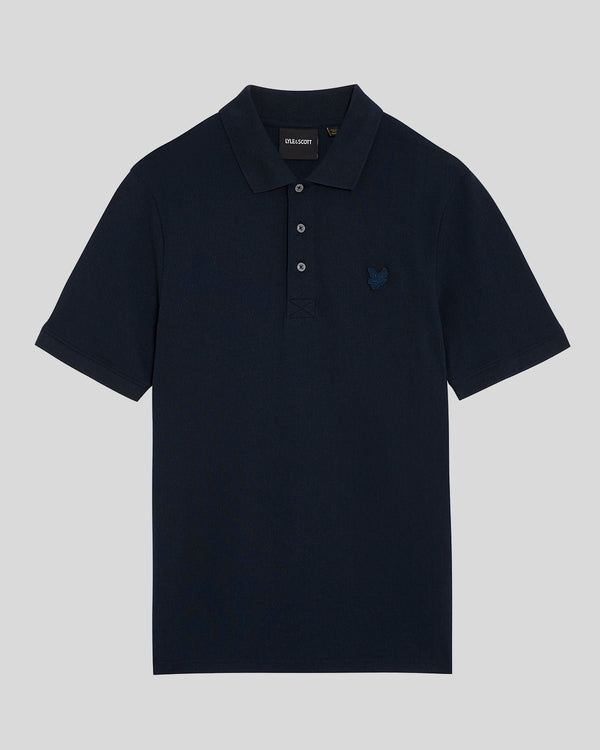 Lyle & Scott Stretch Polo Shirt Dark Navy