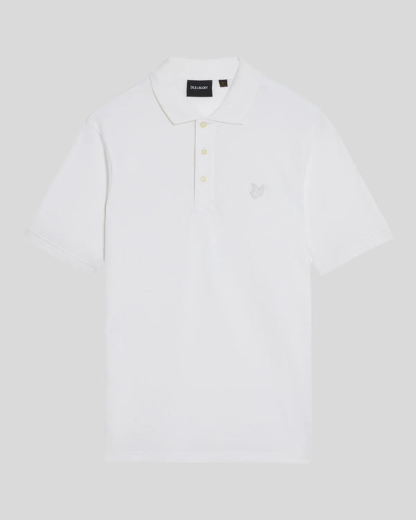 Lyle & Scott Stretch Polo Shirt White