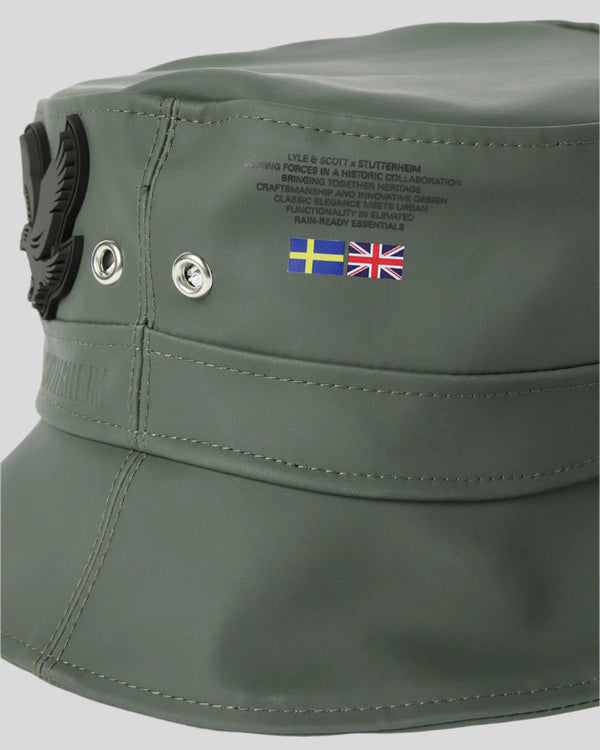 Lyle & Scott Stutterheim Beckholmen Hat Green