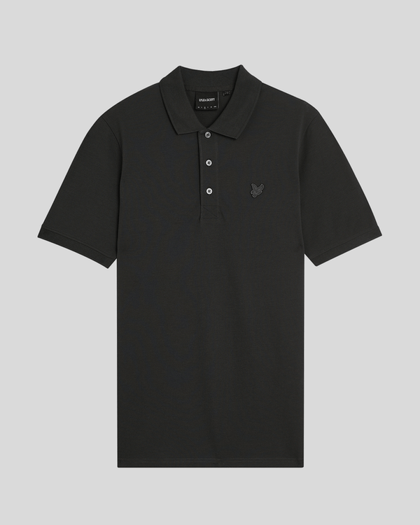 Lyle & Scott Superfine Cotton Polo Shirt Gunmetal