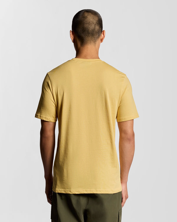 Lyle & Scott Superfine Cotton Script T-Shirt Wax