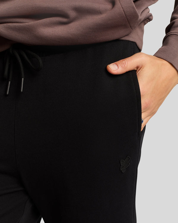 Lyle & Scott Superfine Cotton Slim Joggers Jet Black