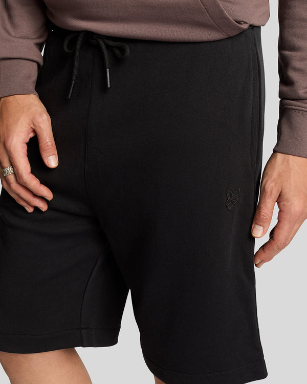 Lyle & Scott Superfine Cotton Sweat Shorts Jet Black