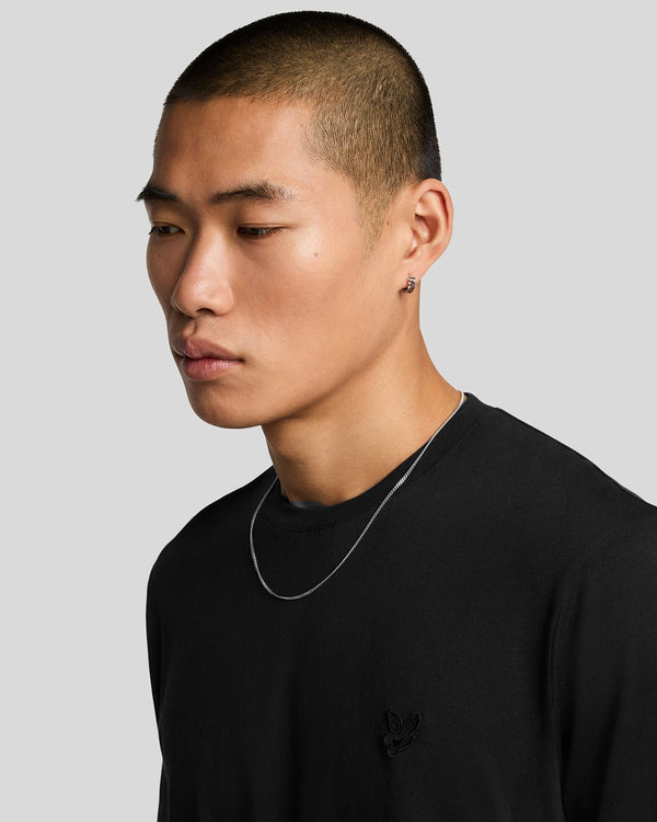 Lyle & Scott Superfine Cotton T-Shirt Jet Black