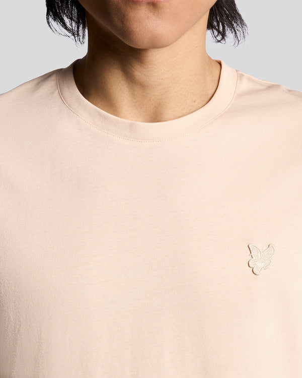Lyle & Scott Superfine Cotton T-Shirt Pink Tint