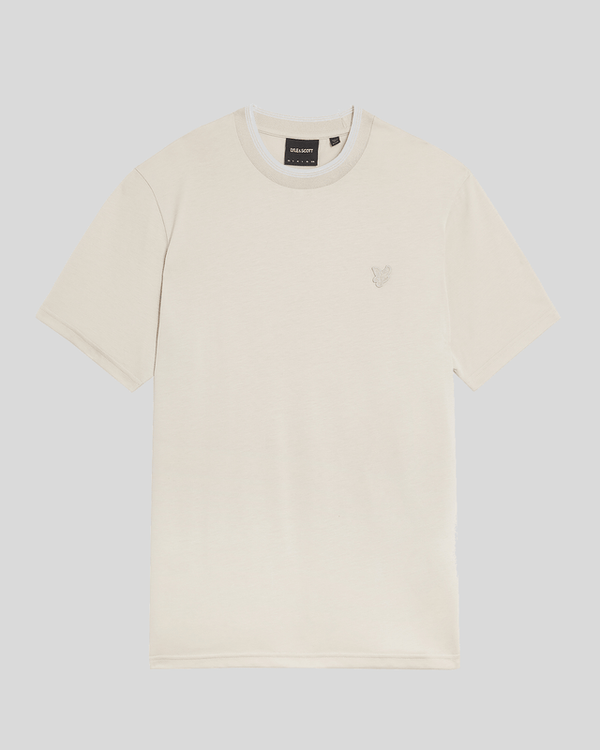 Lyle & Scott Superfine Cotton Tipped T-Shirt Cove