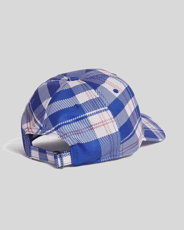 lyle & scott Tartan Check Baseball Cap Now Blue