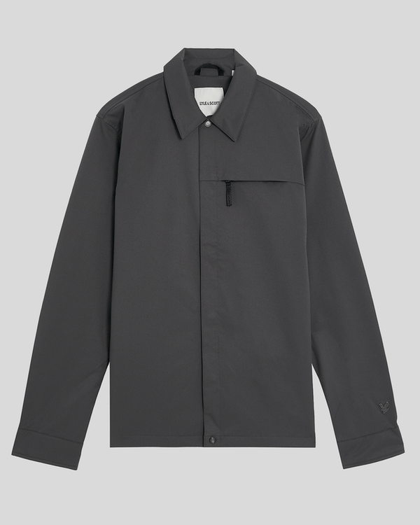 Lyle & Scott Technical Twill Overshirt Terra Nova