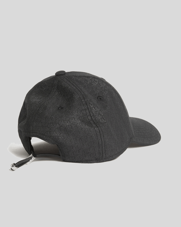 lyle & scott Tonal Monogram Baseball Cap Jet Black