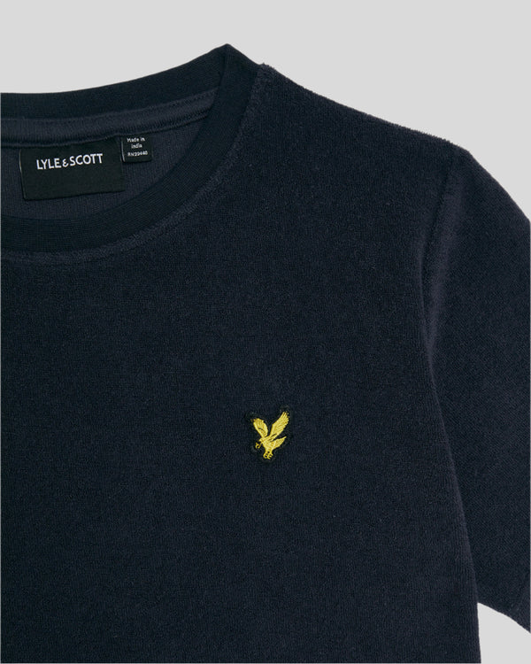 Lyle & Scott Towelling T-Shirt Dark Navy