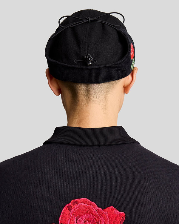 Lyle & Scott Trapper Hat Jet Black