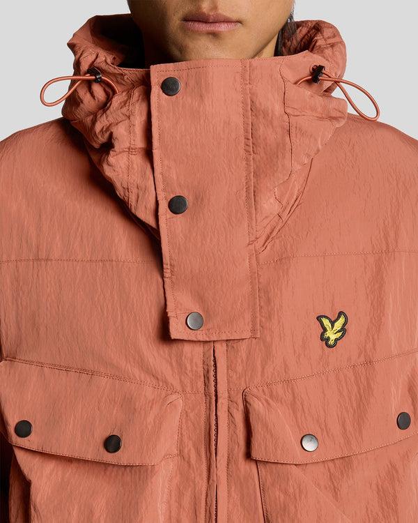 Lyle & Scott Water Resistant Guard Parka Brick
