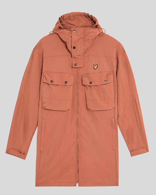 Lyle & Scott Water Resistant Guard Parka Brick