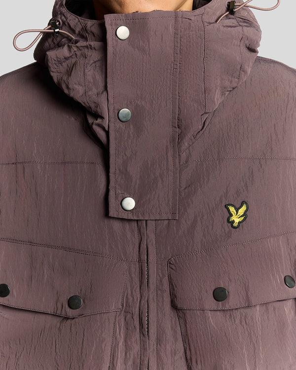 Lyle & Scott Water Resistant Guard Parka Espresso