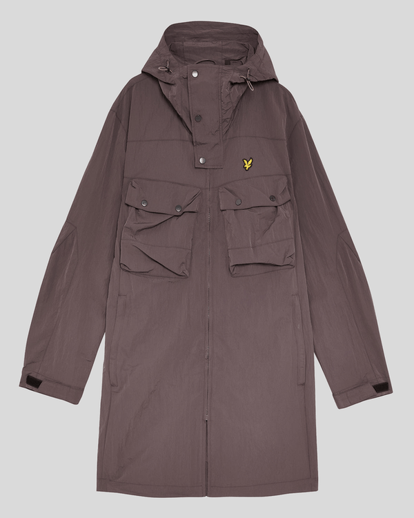 Lyle & Scott Water Resistant Guard Parka Espresso