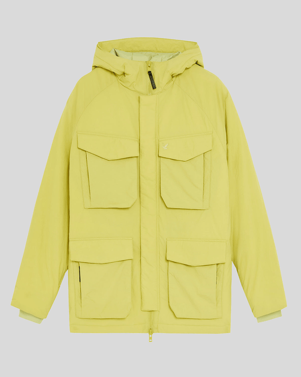 Lyle & Scott Military Inspired Insulated Parka Pale Willow