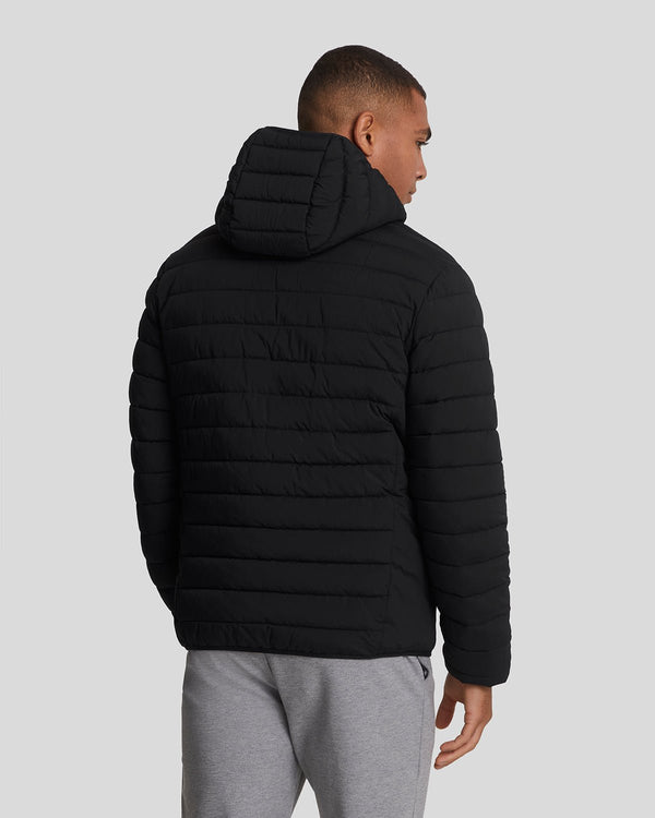 Lyle & Scott Sports Lightweight Puffer Jacket Jet Black