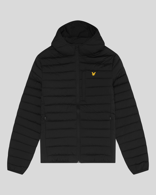 Lyle & Scott Sports Lightweight Puffer Jacket Jet Black