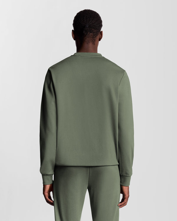 Lyle & Scott Sports Lightweight Sweatshirt Cactus Green