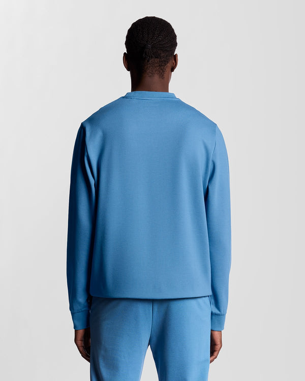 Lyle & Scott Sports Lightweight Sweatshirt Parisian Blue
