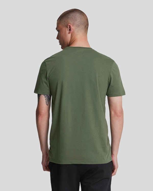 Lyle & Scott Sports Short Sleeve Martin T-Shirt Cactus Green